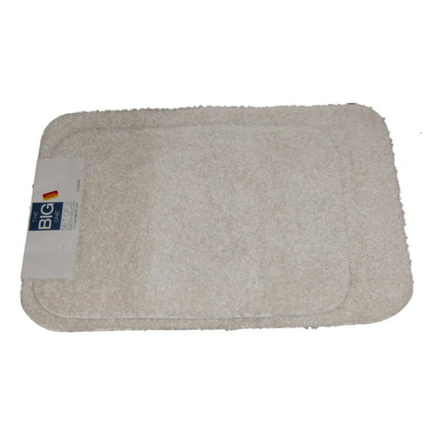 - Aqua Banded Floor Mats Washable Premium 100/% Turkish Cotton Bath Mats 2-Piece Set 20x34 S2